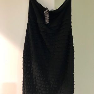 New- Blk mini tube dress